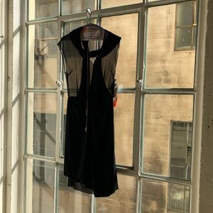 Maison Margiela Draped Silk-Chiffon Dress